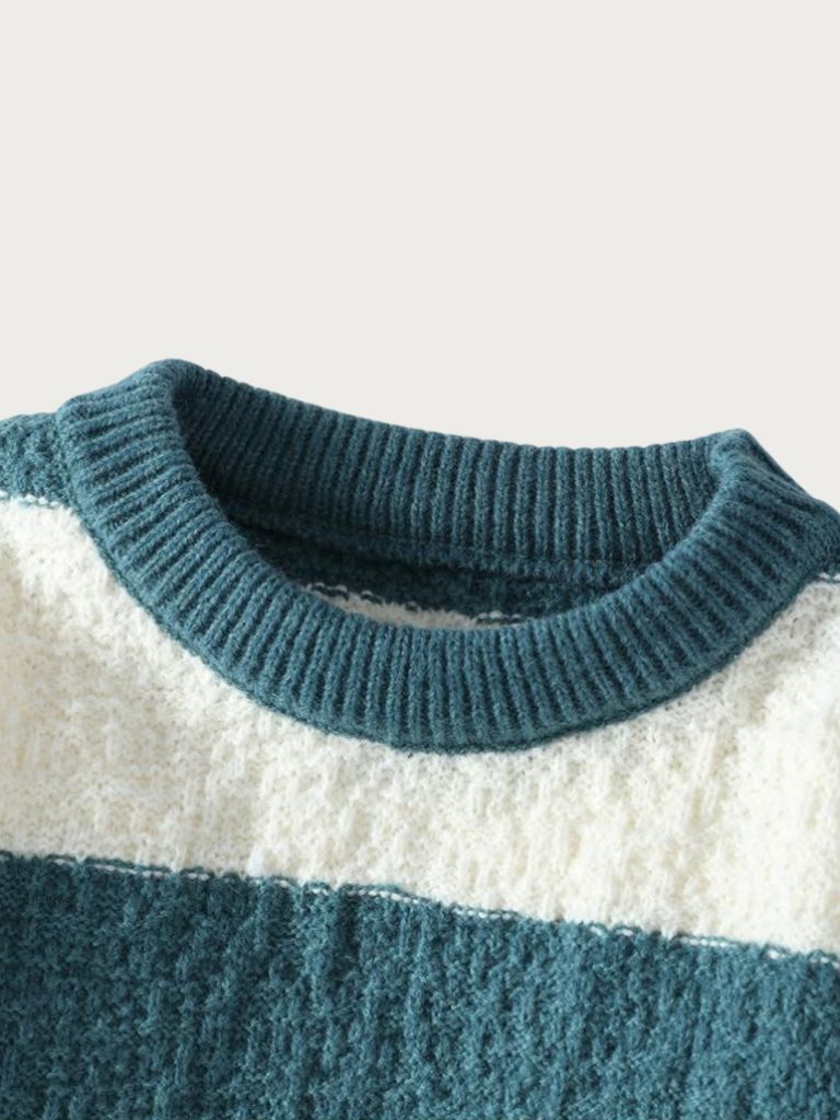 Everett Men’s Knit Sweater – Premium Soft Fabric Pullover