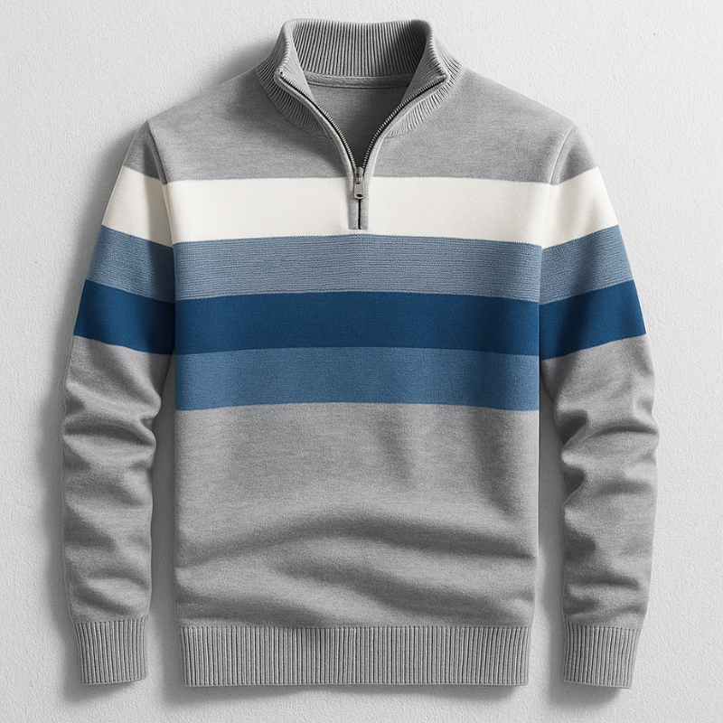 Enzo Men’s Quarter-Zip Pullover