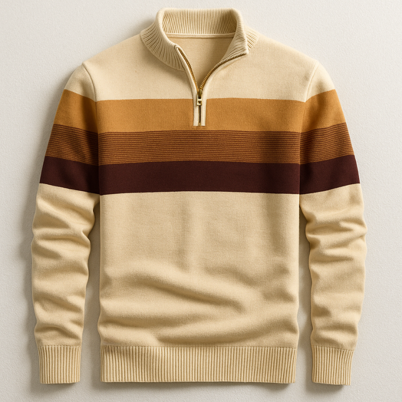 Enzo Men’s Quarter-Zip Pullover