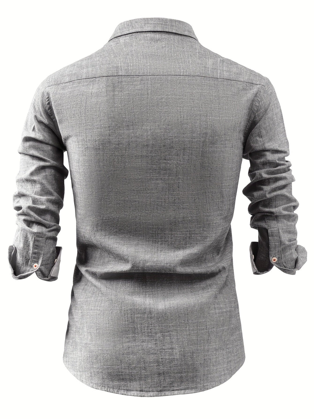 Liam Men’s Button-Up Shirt – Durable Cotton with Classic Fit