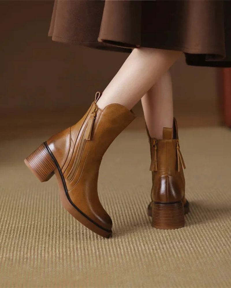 Coreen Rue Ankle Boots – Leather Ankle Boots