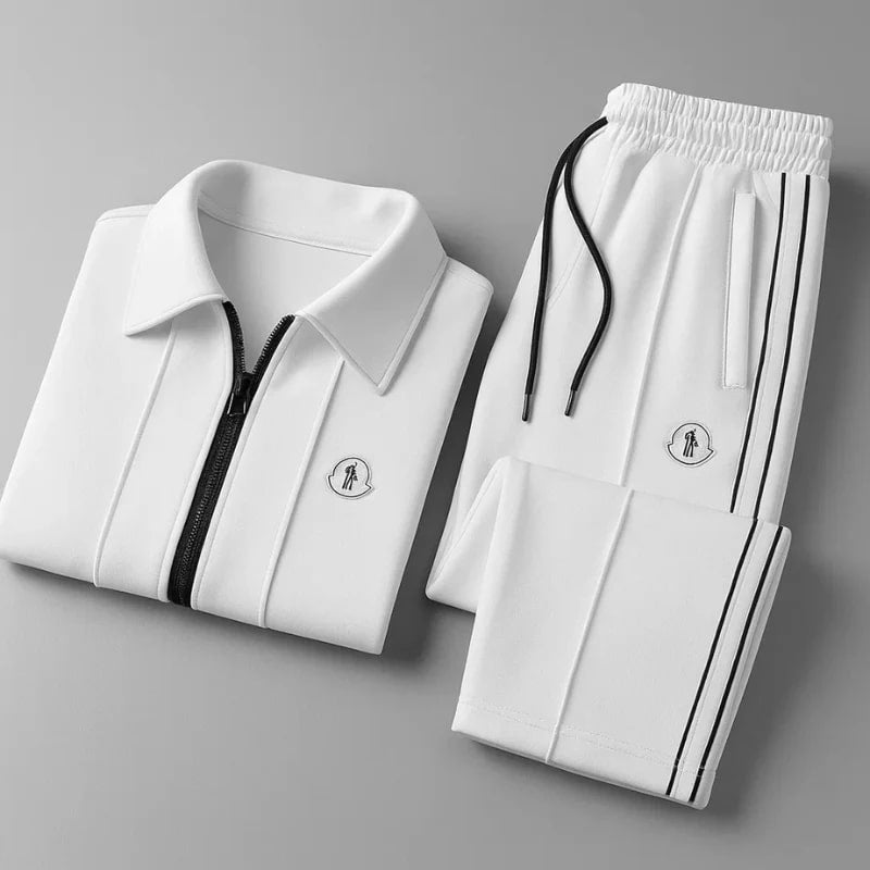 Rendon Men’s Tracksuit Set – Breathable Lycra Two-Piece Activewear