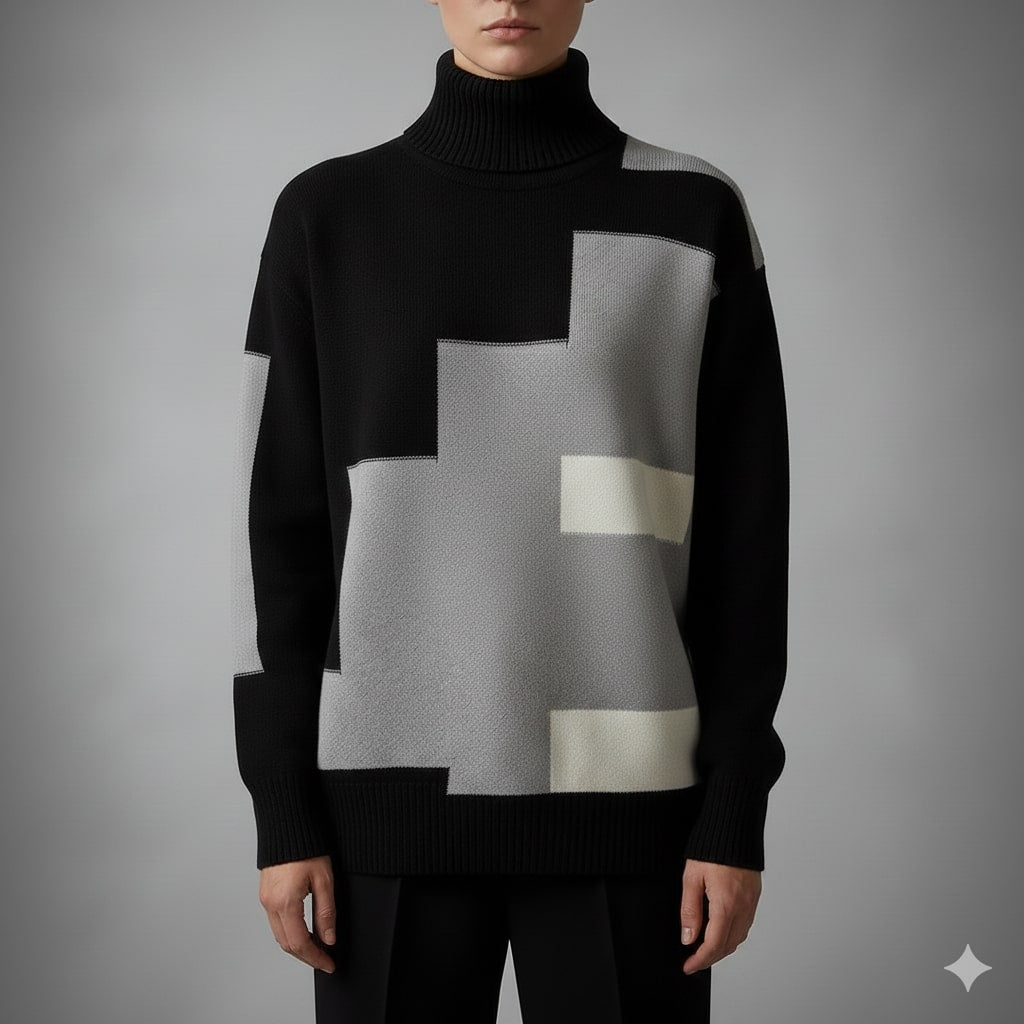Lovi Women’s Turtleneck Sweater – Soft Knit Pullover