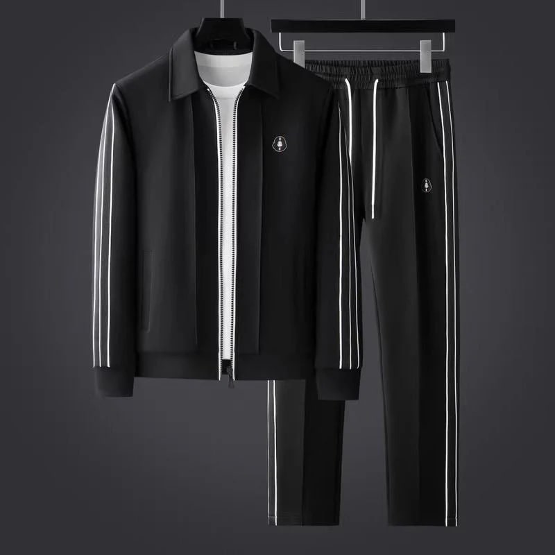 Rendon Men’s Tracksuit Set – Breathable Lycra Two-Piece Activewear