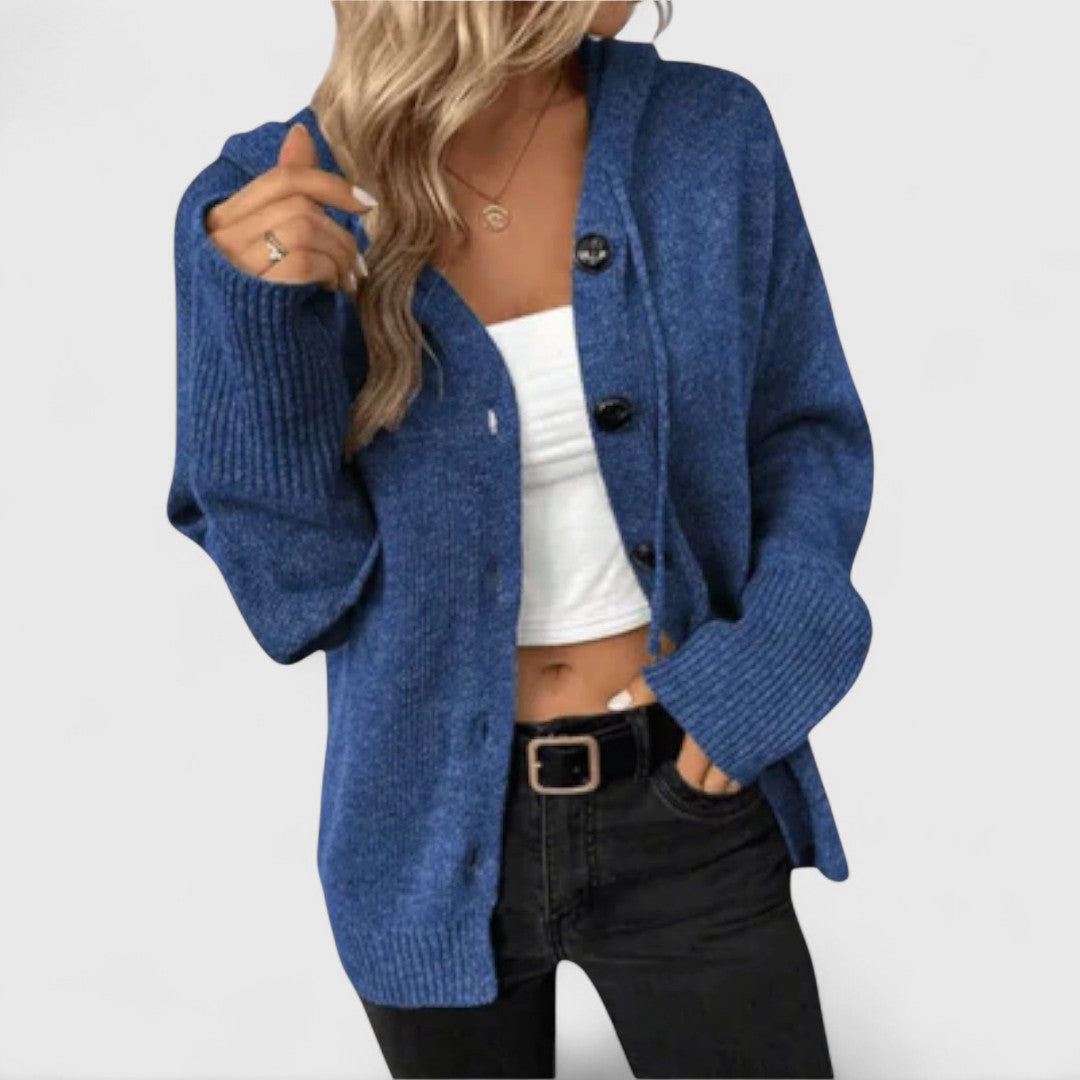 Britney Women’s Cardigan – Classic Soft Button-Up Knit
