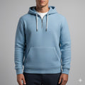 Charles Men’s Waffle Hoodie – Soft Waffle-Knit Half-Zip Sweater