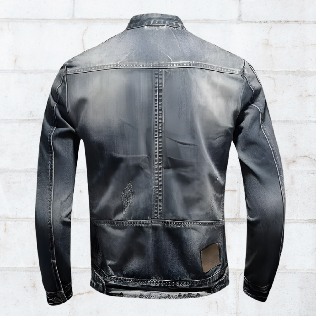 Grayson Utility Zip Jacket – Rugged Everyday Jacket with Stand Collar Detail