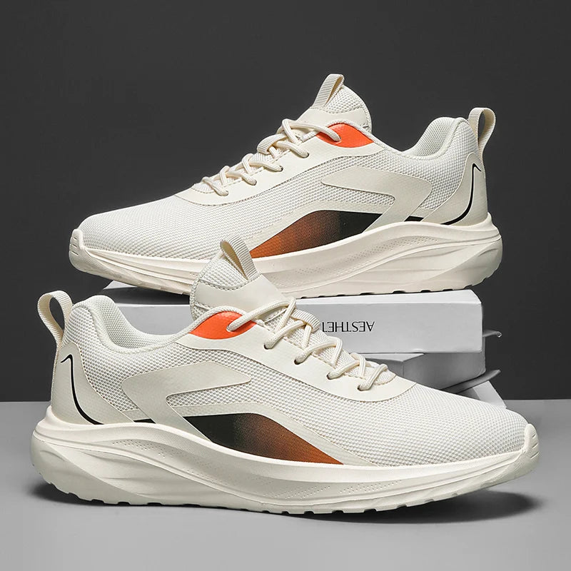 Asher Men’s Running Sneakers – Breathable Mesh with Ultra-Light Cushioning