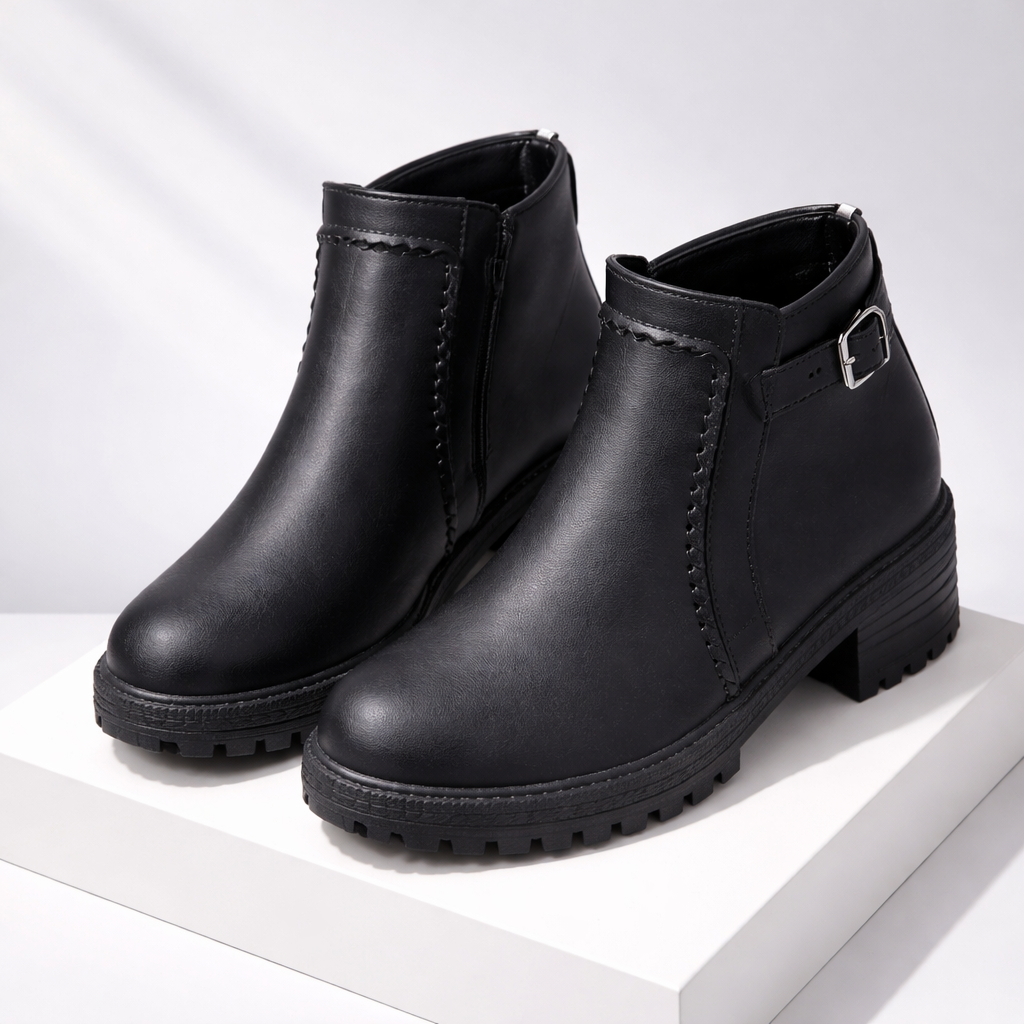 Monroe Luxe Leather Ankle Boots