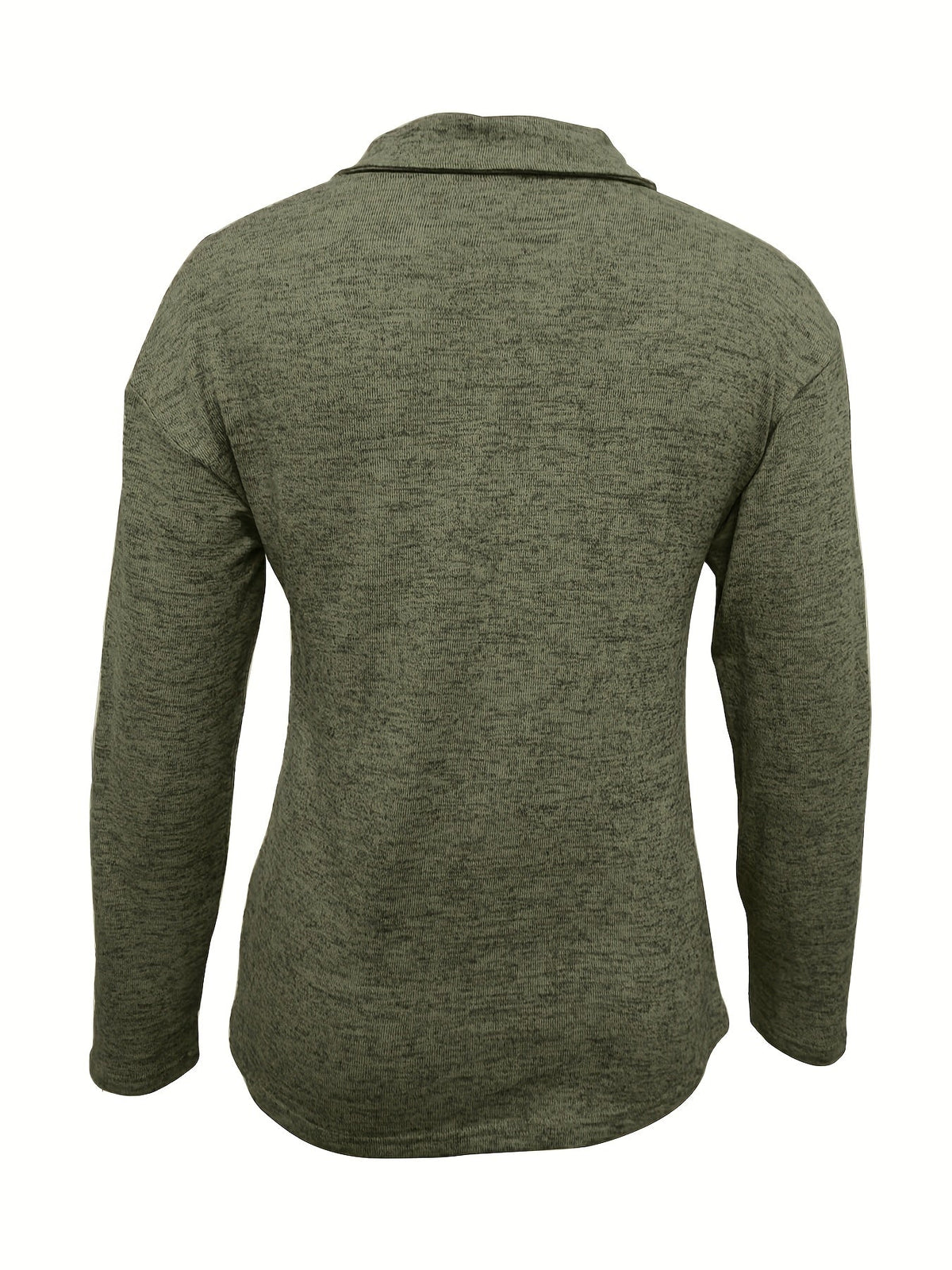 Madeline Women’s Quarter-Zip Polo Shirt– Long Sleeve Casual Pullover with V-Neck Lapel