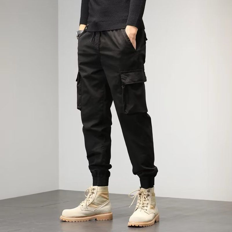 Ethan Men’s Cargo Pants – Lightweight Tech Fabric with Tapered Fit for Tactical Streetwear