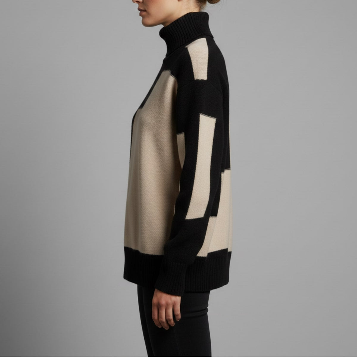 Lovi Women’s Turtleneck Sweater – Soft Knit Pullover