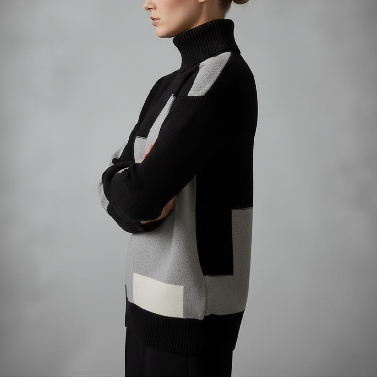 Lovi Women’s Turtleneck Sweater – Soft Knit Pullover