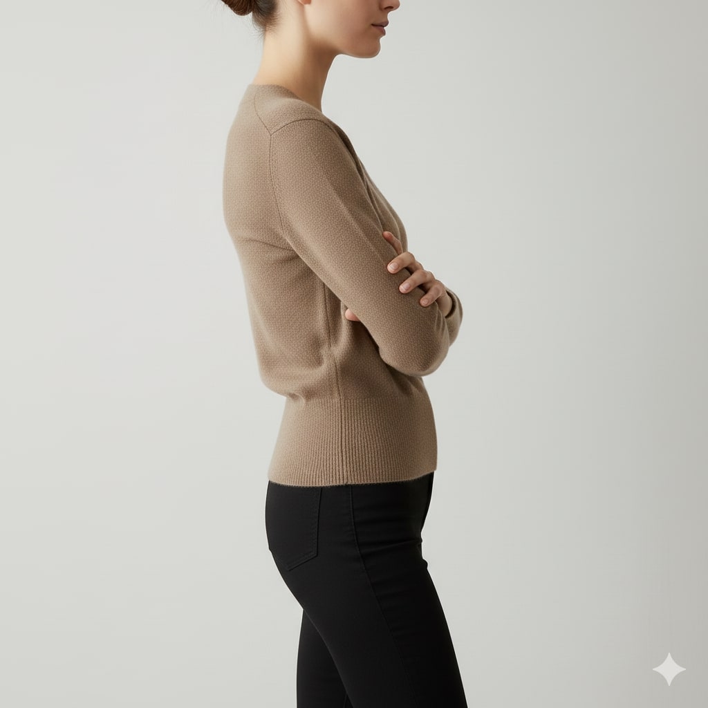 Berkis Women’s Knit Sweater – Crossover Front Pullover