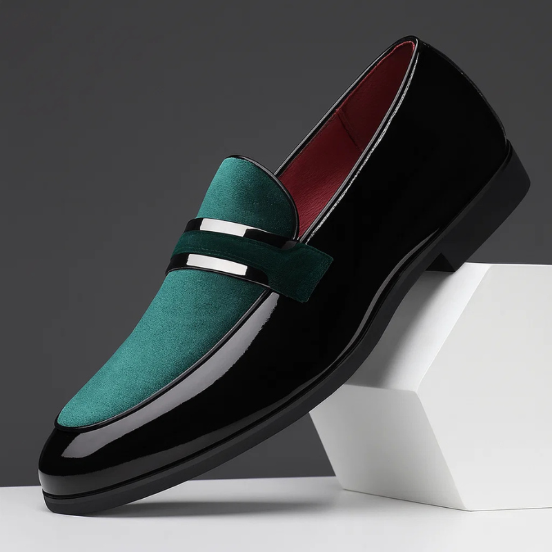 Brandon Men’s Suede Leather Penny Loafers