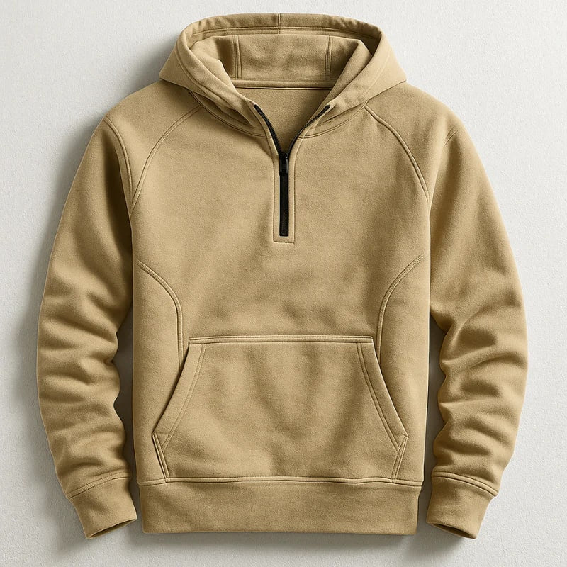 Soriano Men’s Hoodie Sweatshirt – Midweight Cotton Hooded Jacket