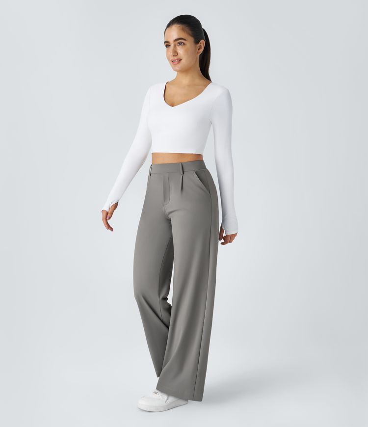Nico High-Waisted Flared Women's Trousers