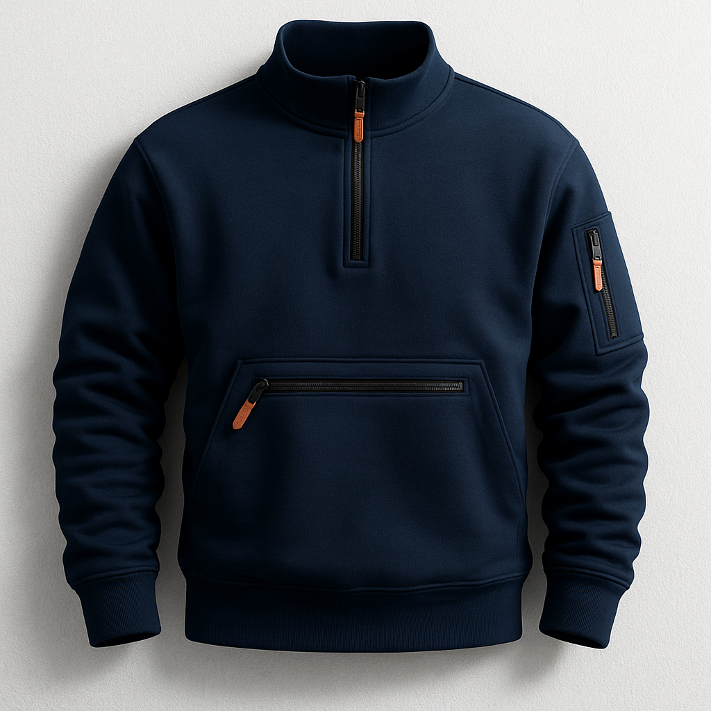 Daniel Men’s Pullover – Performance Knit Fleece with Utility Pocket