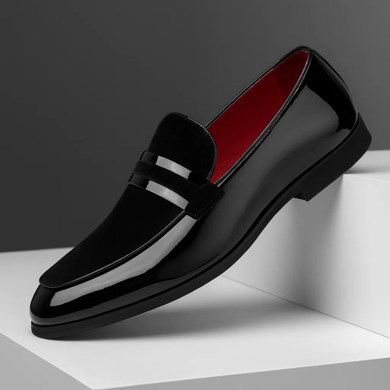 Brandon Men’s Suede Leather Penny Loafers