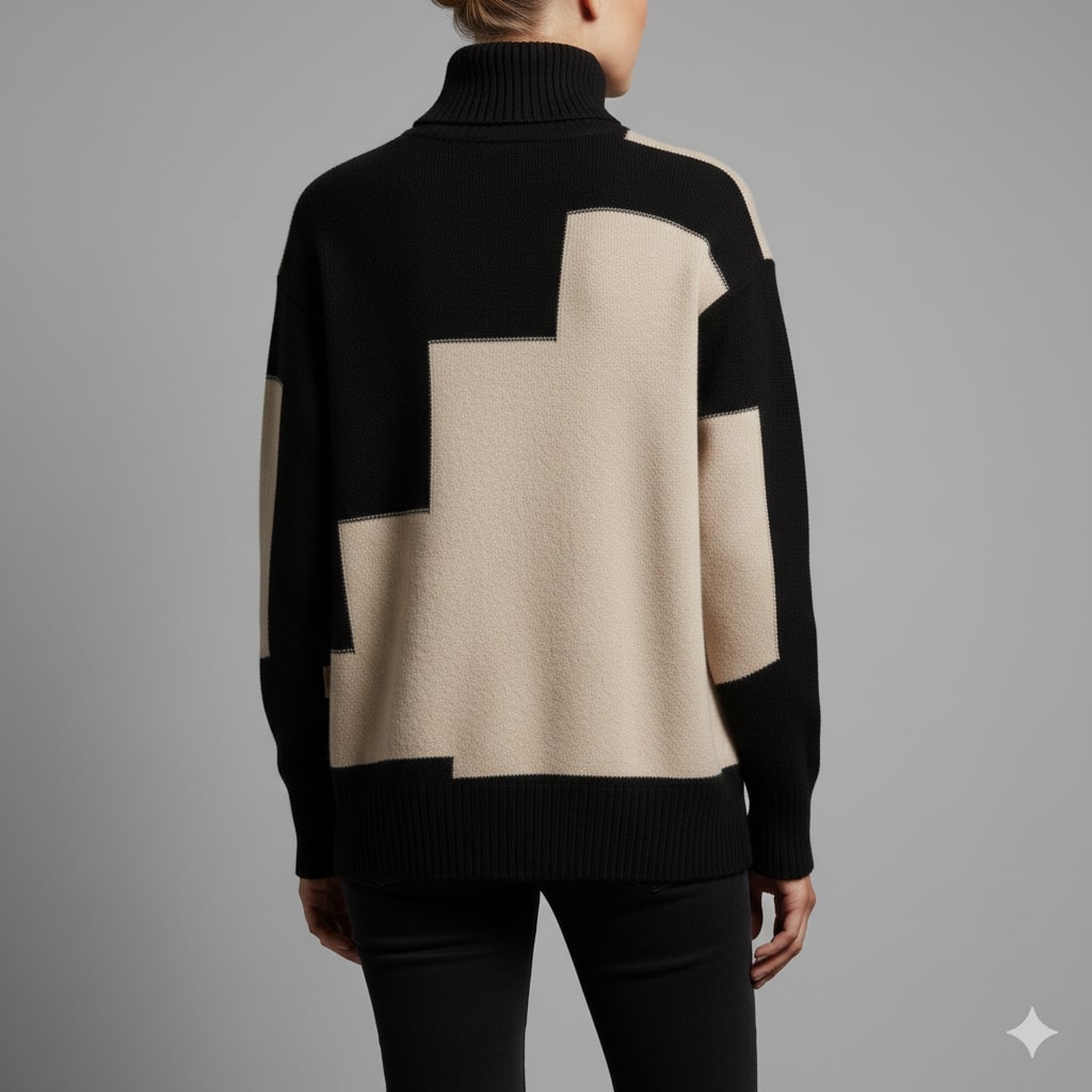 Lovi Women’s Turtleneck Sweater – Soft Knit Pullover