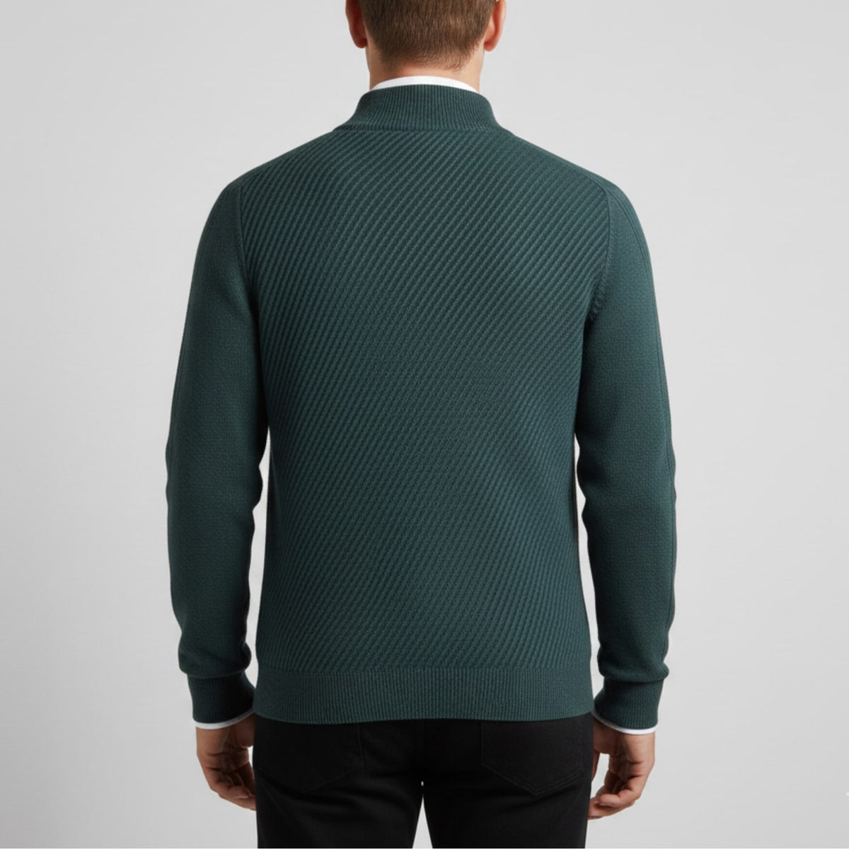 Sven Men’s Quarter-Zip Sweater – Lightweight Soft Knit Pullover