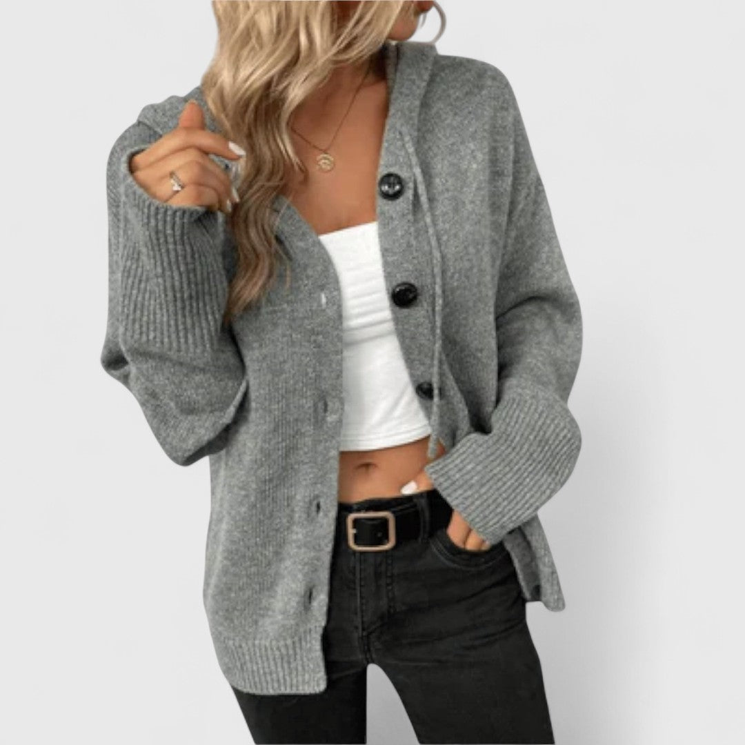 Britney Women’s Cardigan – Classic Soft Button-Up Knit