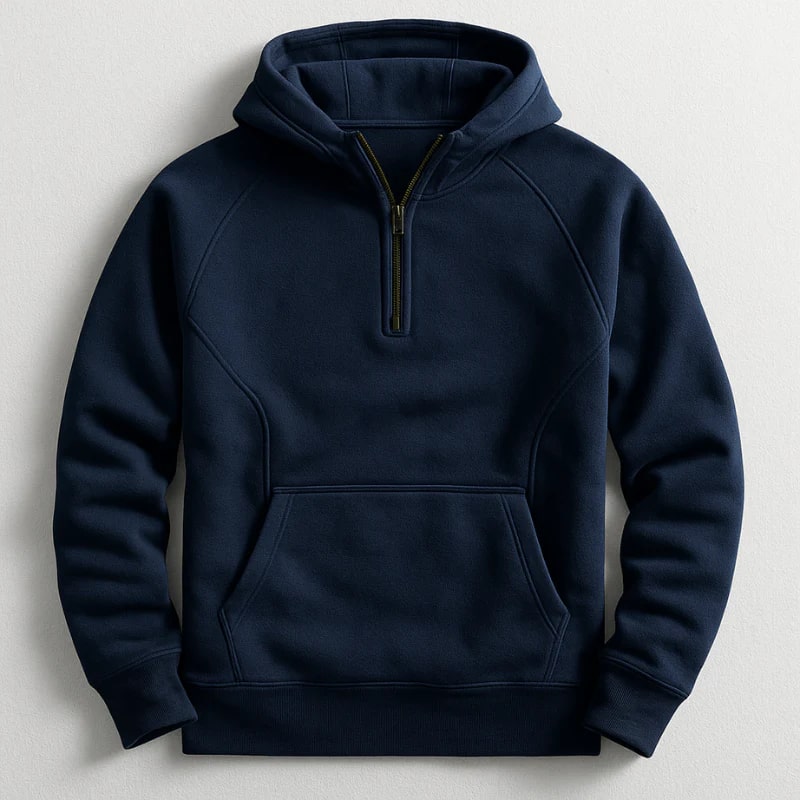 Soriano Men’s Hoodie Sweatshirt – Midweight Cotton Hooded Jacket