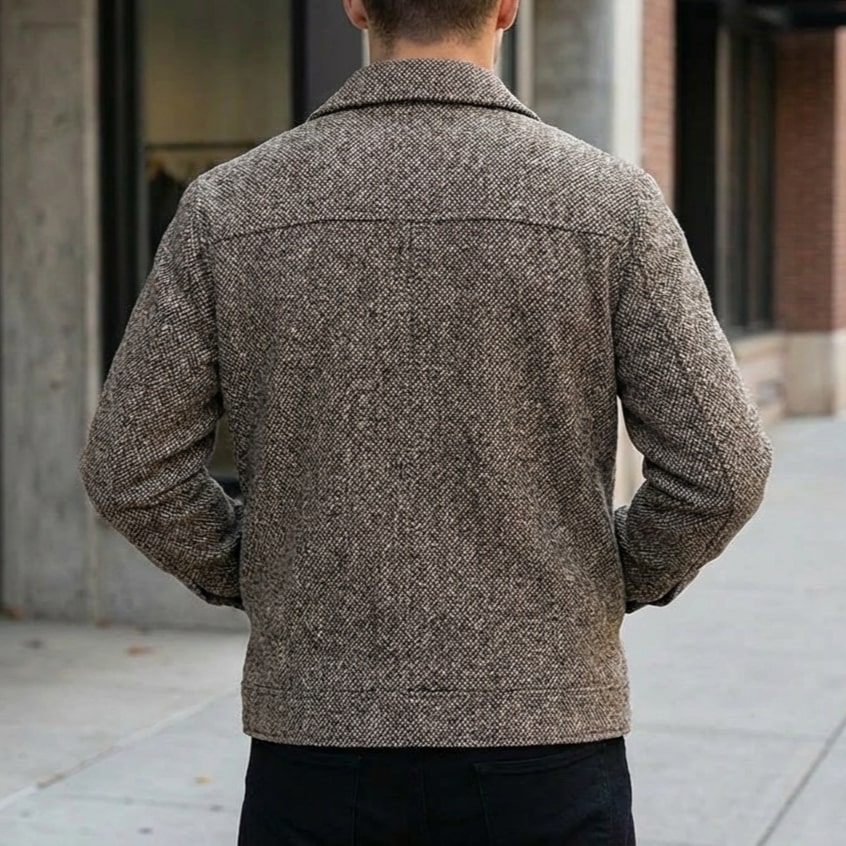 Octavio Men’s Jacket – Dense Woven Lightweight Jacket