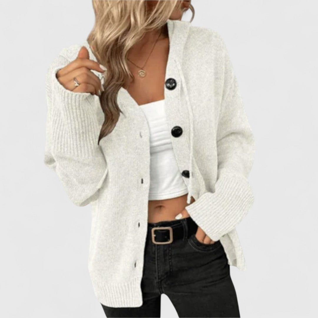 Britney Women’s Cardigan – Classic Soft Button-Up Knit