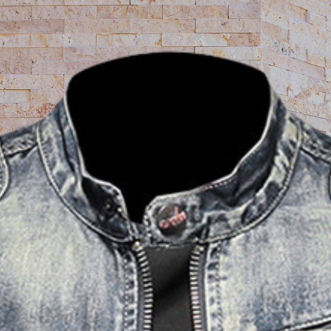 Grayson Utility Zip Jacket – Rugged Everyday Jacket with Stand Collar Detail