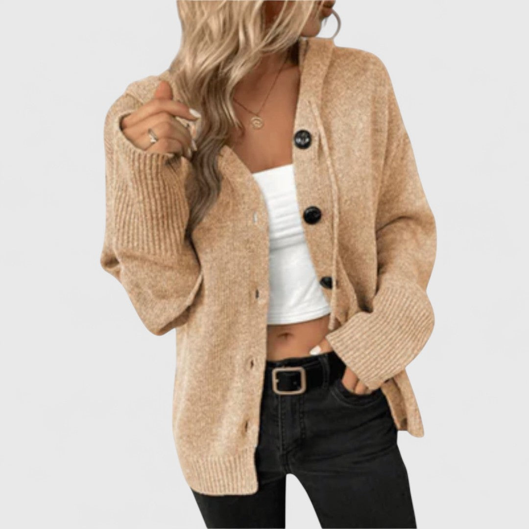 Britney Women’s Cardigan – Classic Soft Button-Up Knit