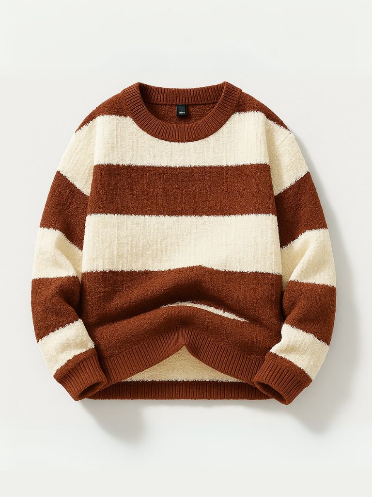 Everett Men’s Knit Sweater – Premium Soft Fabric Pullover