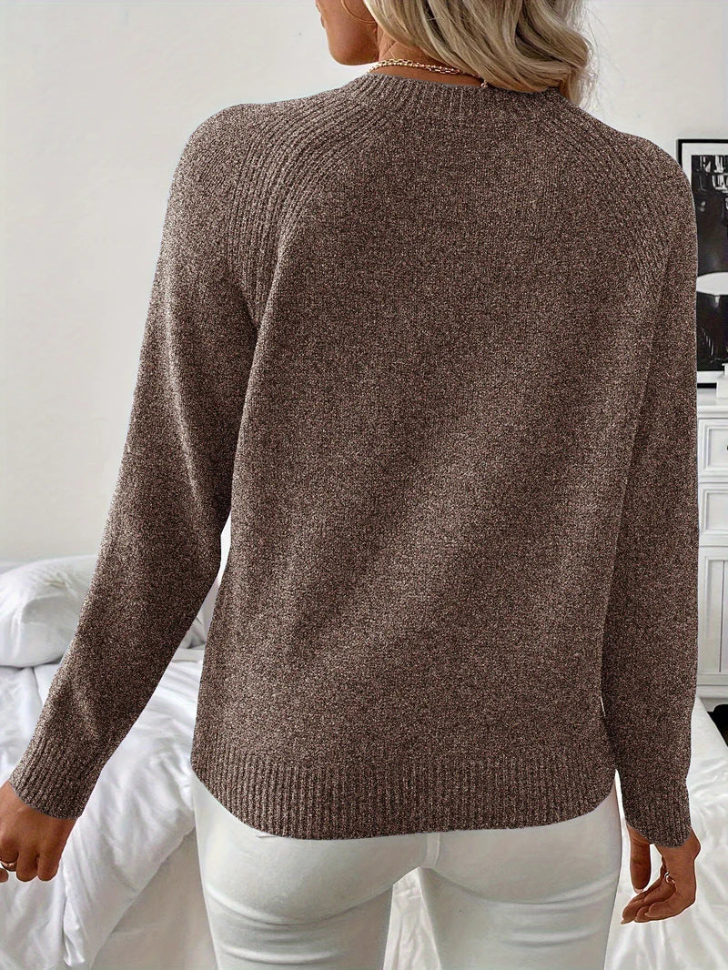 Paula Women’s Turtleneck Sweater – Soft Knit with Elegant Detailing