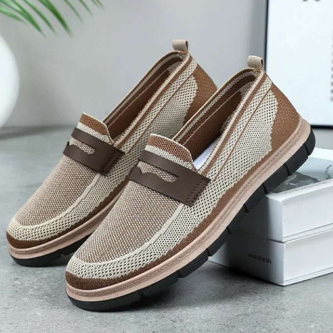 Florence Men’s Loafers – Suede Slip-On Shoes with Premium Rubber Sole