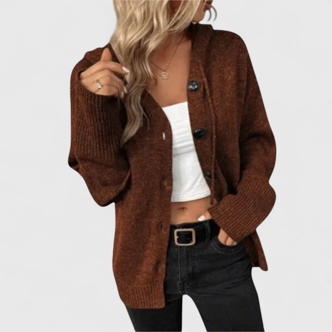 Britney Women’s Cardigan – Classic Soft Button-Up Knit