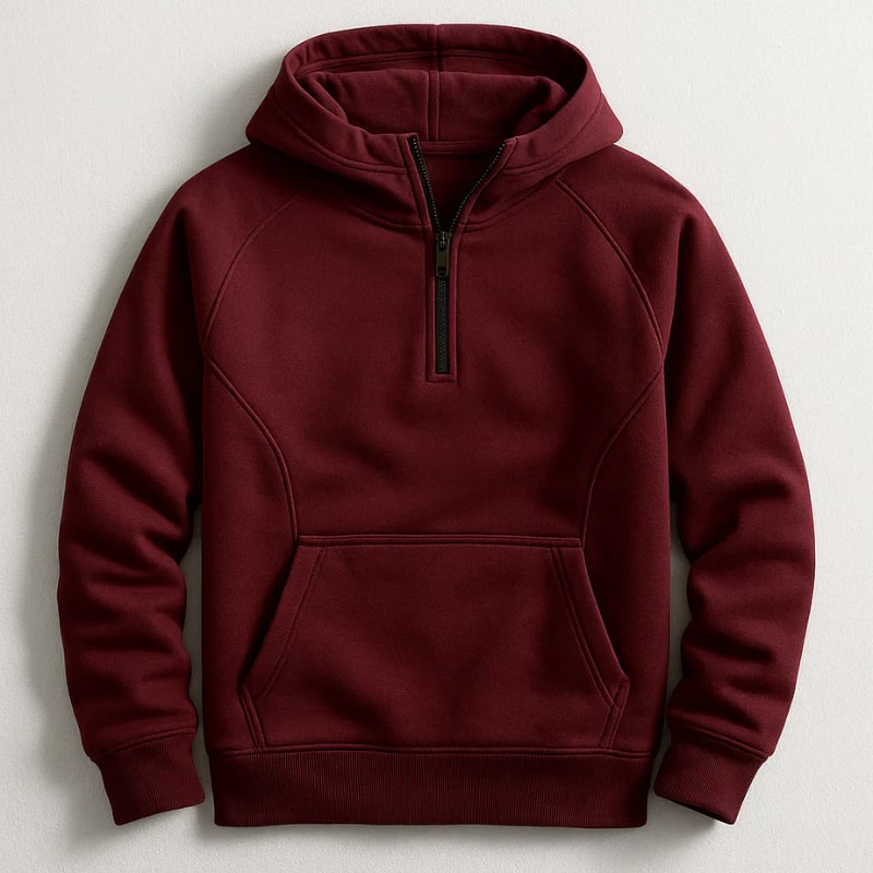 Soriano Men’s Hoodie Sweatshirt – Midweight Cotton Hooded Jacket