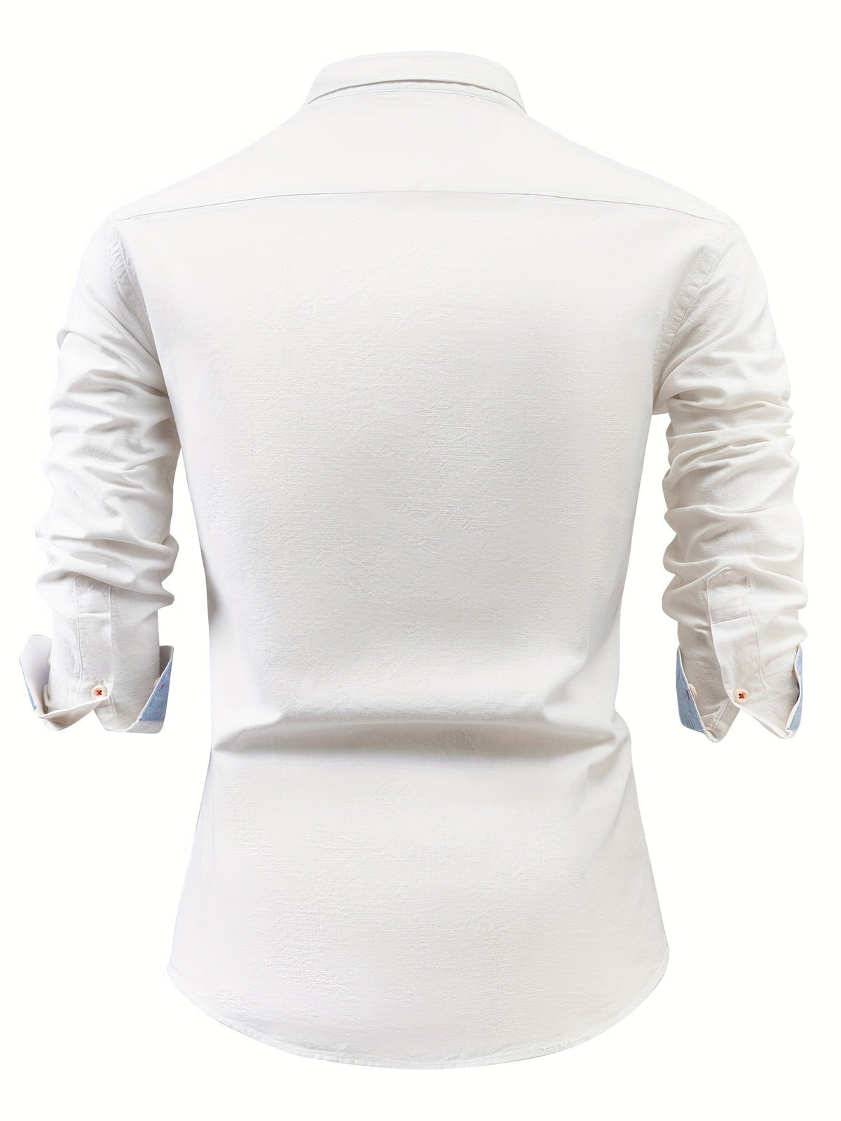 Liam Men’s Button-Up Shirt – Durable Cotton with Classic Fit