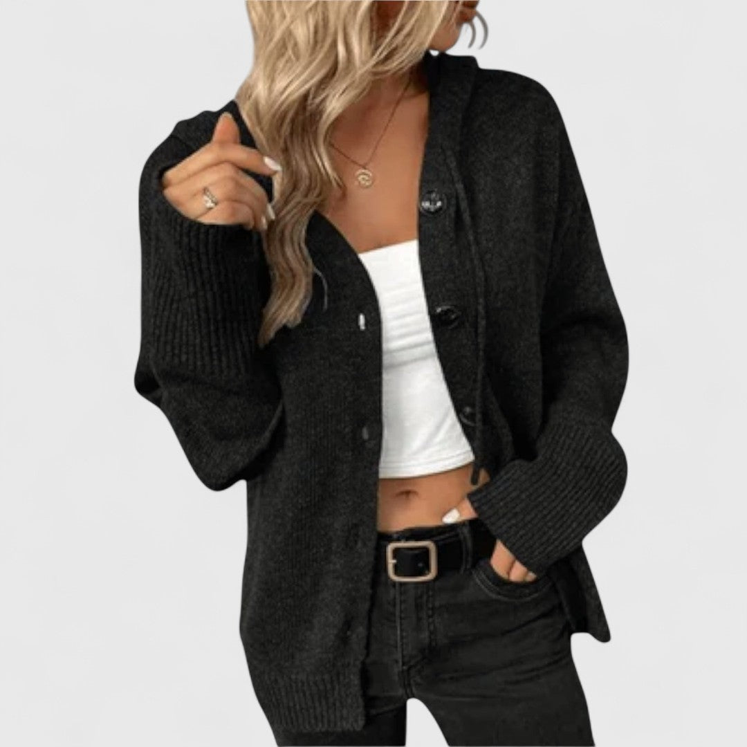 Britney Women’s Cardigan – Classic Soft Button-Up Knit