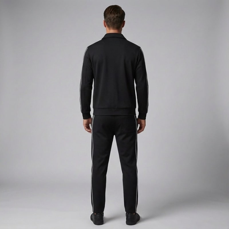 Rendon Men’s Tracksuit Set – Breathable Lycra Two-Piece Activewear
