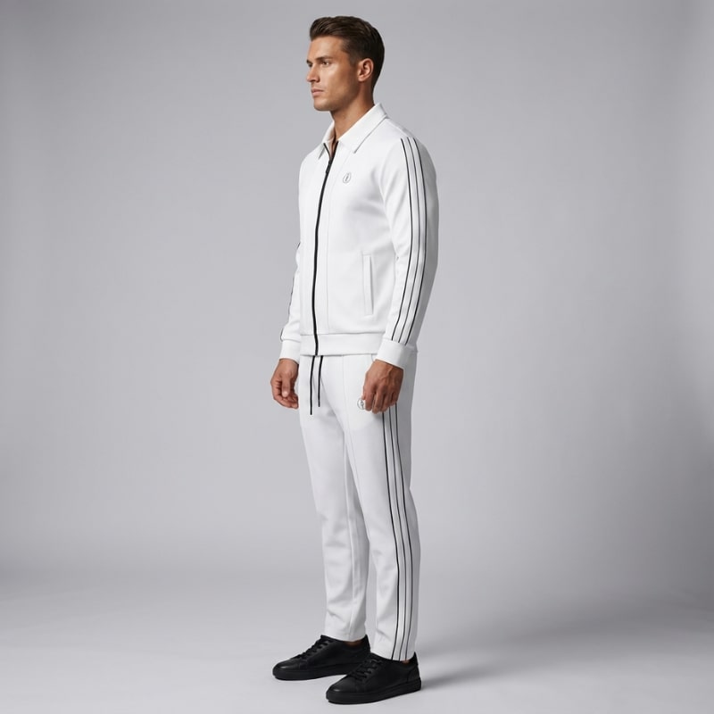 Rendon Men’s Tracksuit Set – Breathable Lycra Two-Piece Activewear