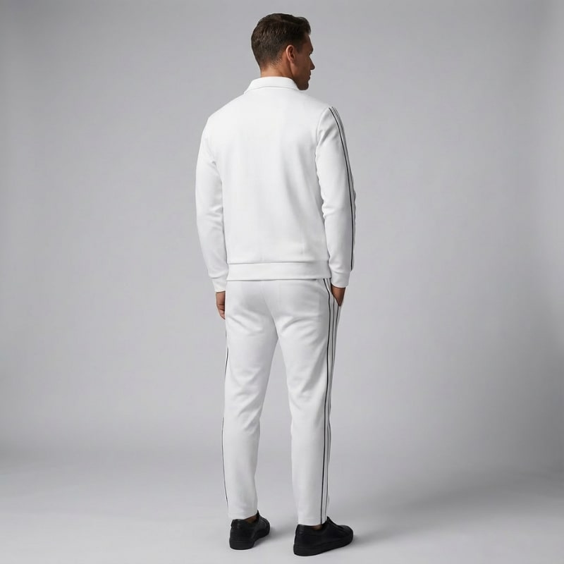 Rendon Men’s Tracksuit Set – Breathable Lycra Two-Piece Activewear