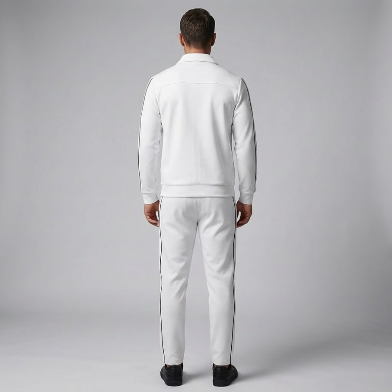 Rendon Men’s Tracksuit Set – Breathable Lycra Two-Piece Activewear