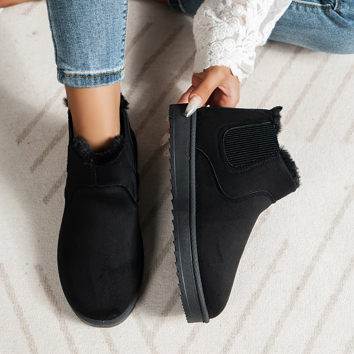 Alara Plush Lined Boots