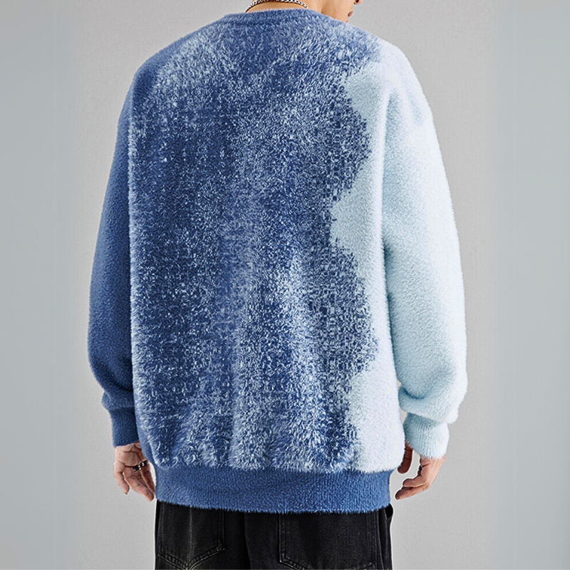 Talia Pixelated Knit Sweater