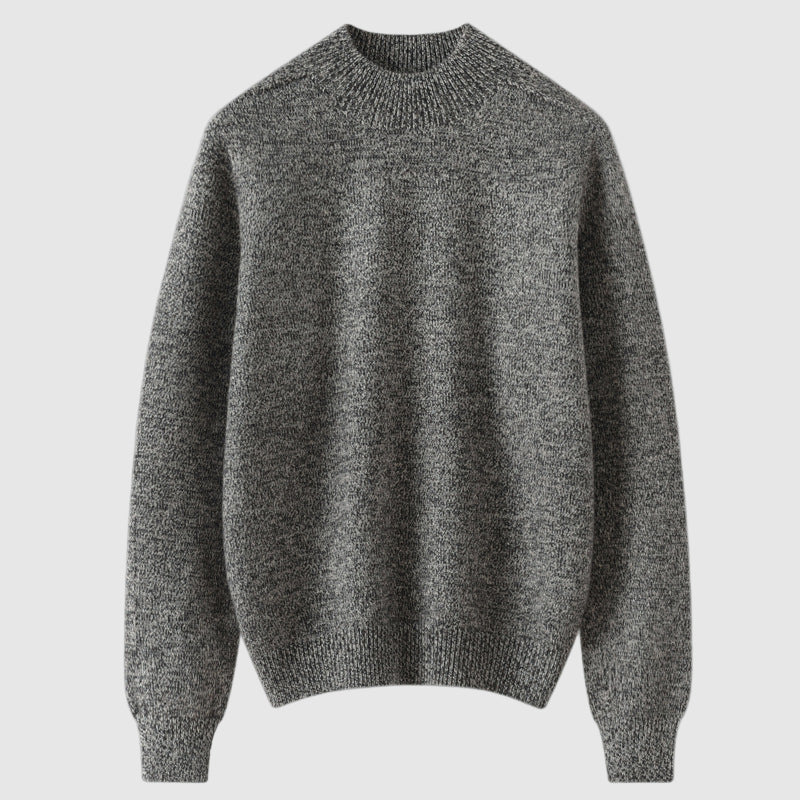 Lorenzo Men’s Crewneck Pullover – Soft-Touch Knit Jumper