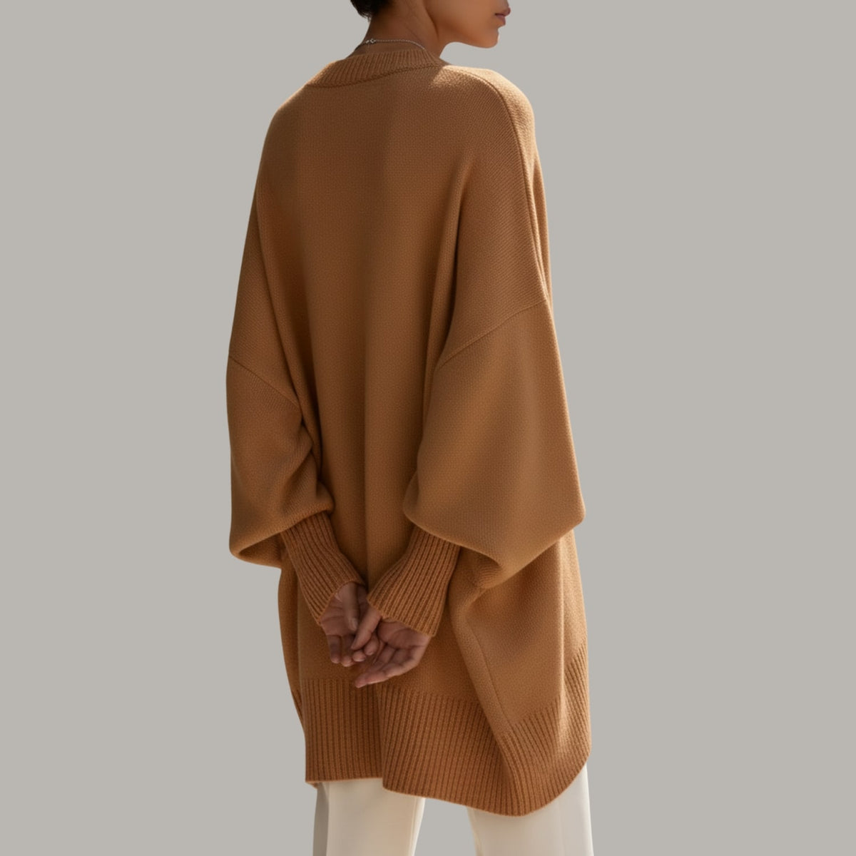Gabriela Women’s Knit Sweater – Soft Luxe Oversized Pullover