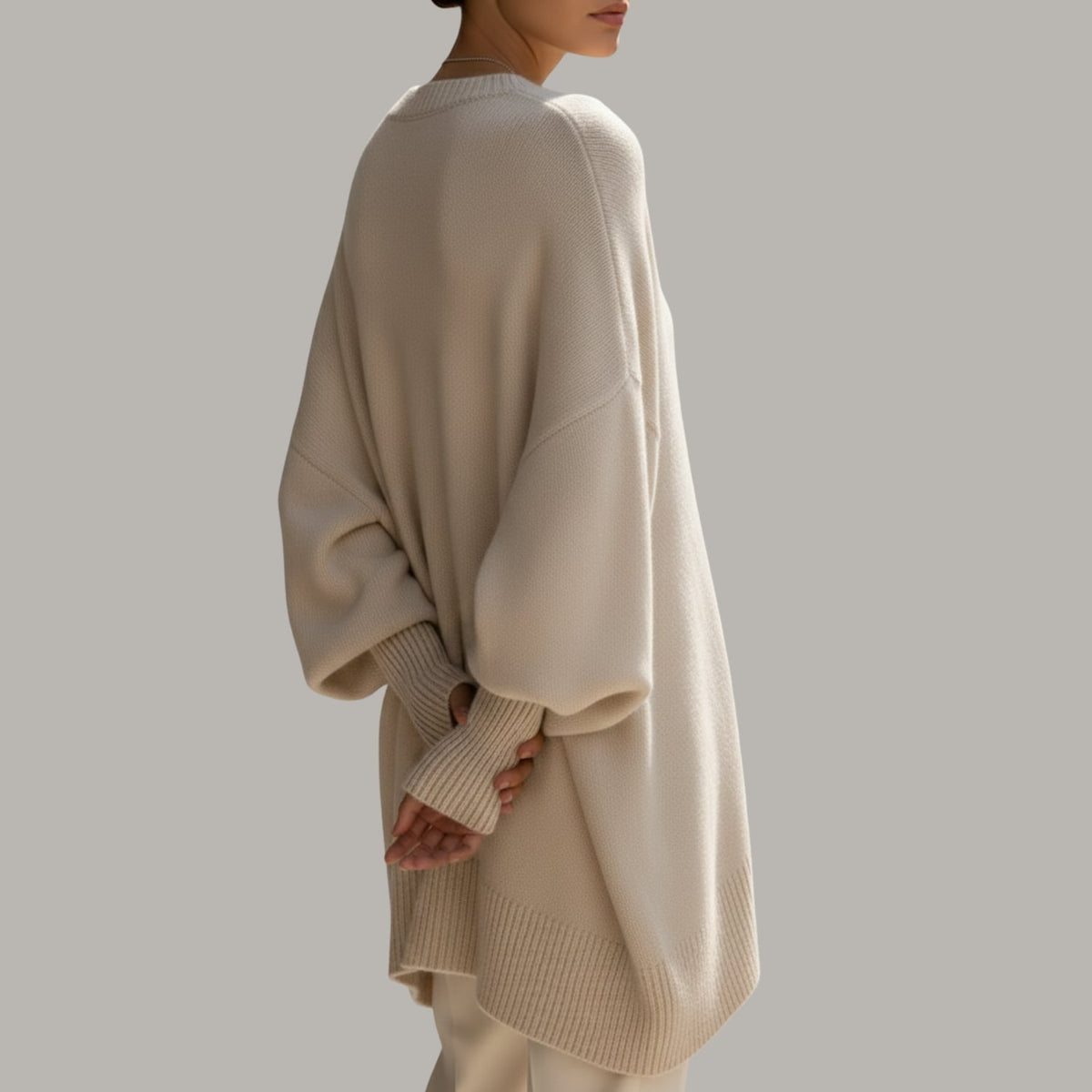 Gabriela Women’s Knit Sweater – Soft Luxe Oversized Pullover