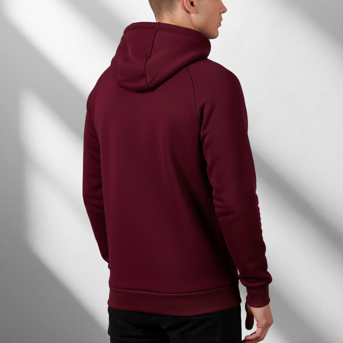 Hendrix Men's Zip-Up Hoodie – Heavyweight Cotton Blend Pullover