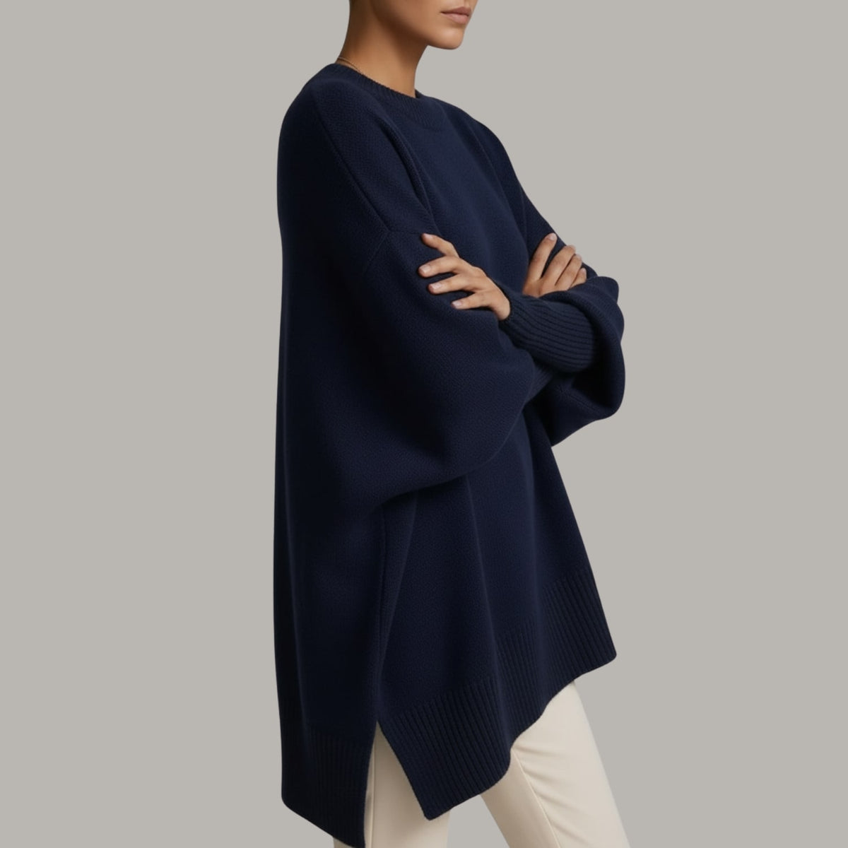 Gabriela Women’s Knit Sweater – Soft Luxe Oversized Pullover