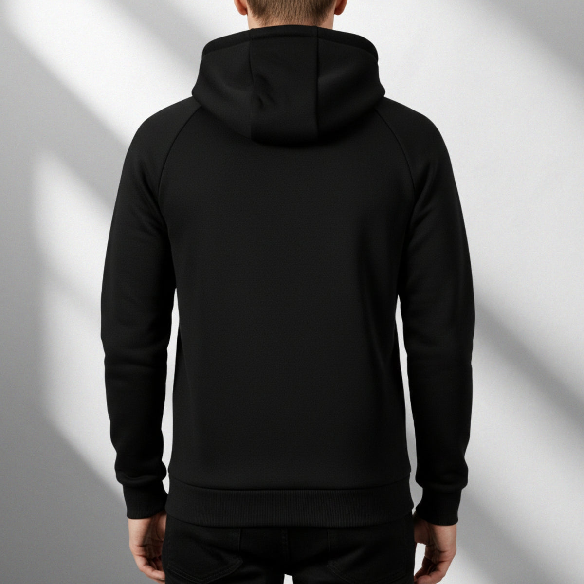 Hendrix Men's Zip-Up Hoodie – Heavyweight Cotton Blend Pullover